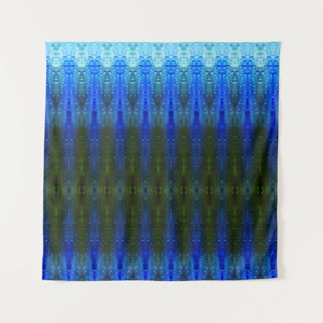 Purples X GL Ikat 3 Tapestry (Front)
