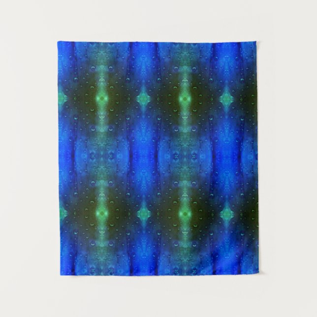 Purples X GL Ikat 4  Tapestry (Front)