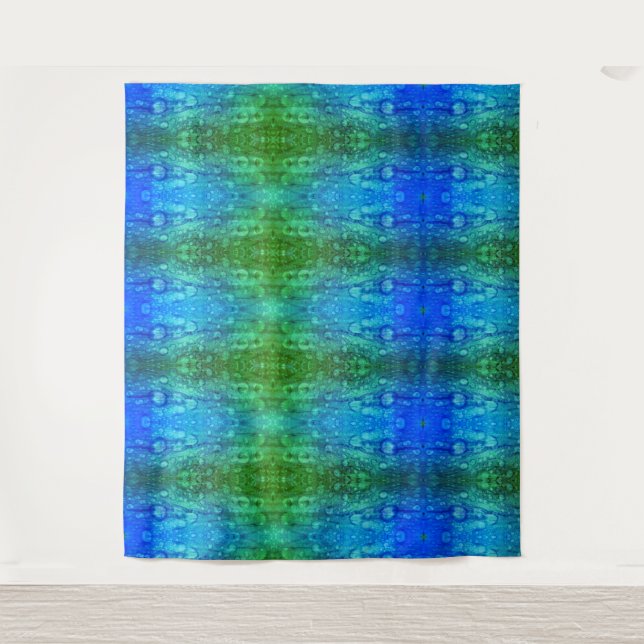 Purples X GL Ikat 5 Tapestry (Front)