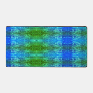 Purples X GL Ikat 8 Desk Mat