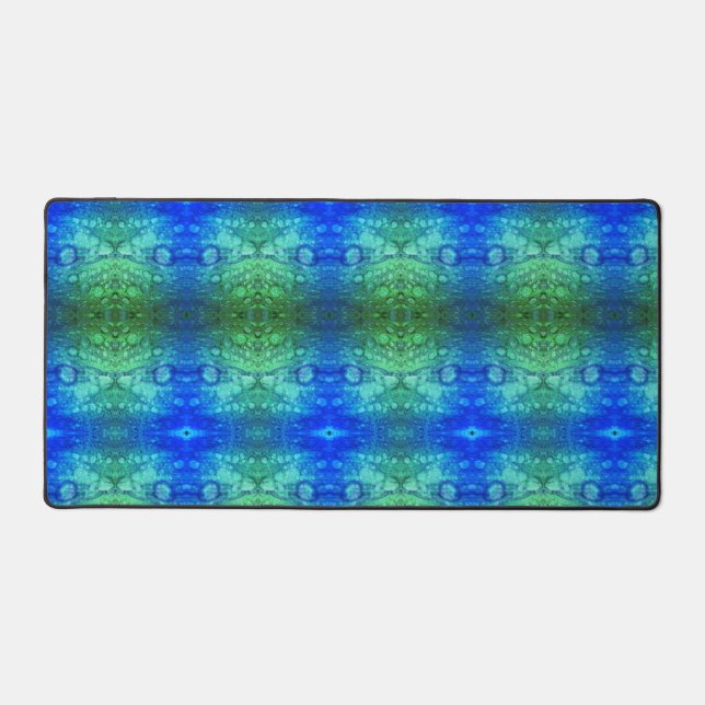 Purples X GL Ikat 9 Desk Mat (Front)
