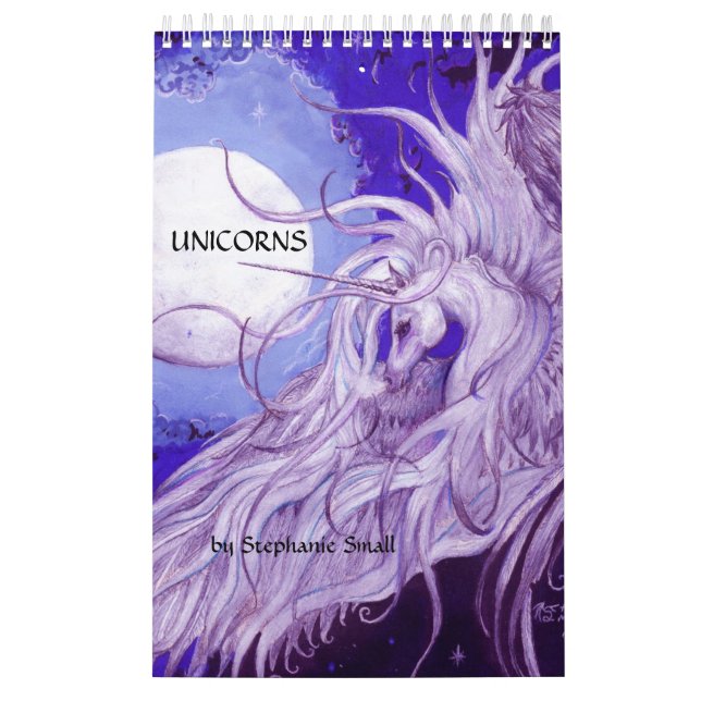 PurpleUnicorn Horse Pony Cute Love Best Equine Calendar (Cover)