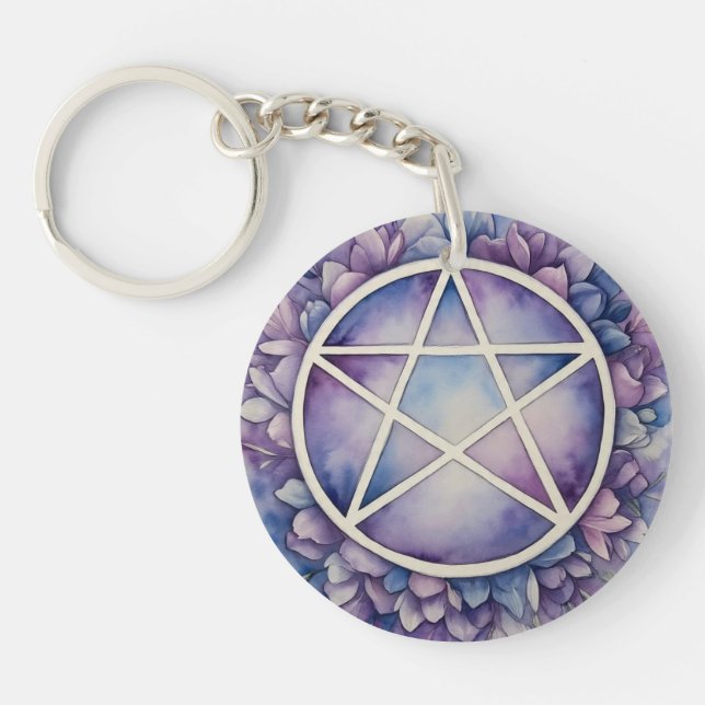 PurpleVibes Key Ring (Front)