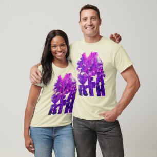 Purplish Pink Marble T-Shirt