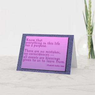 Purpose Card