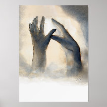 PURPOSE Original Ink Wash Art