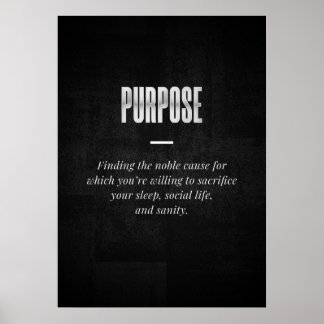 Purpose Poster