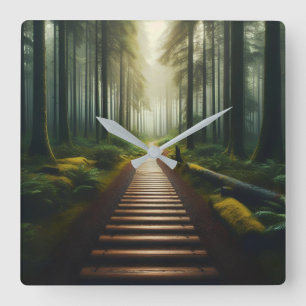 “Purposeful Journey” Wall Clock