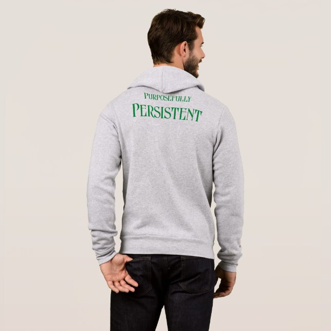 Purposefully Persistent T-Shirt Hoodie (Back Full)