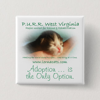 PURR Baby Square Button