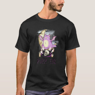 Purr Evil Let's Summon Demons Pastel Goth Occult T-Shirt