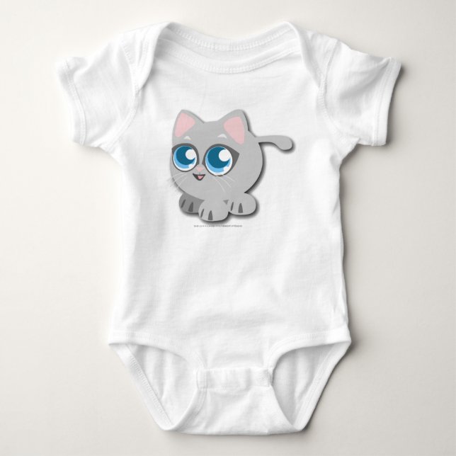 "PURR-FECT" BABY BODYSUIT (Front)