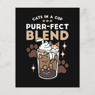Purr-fect Blend: Coffee Design for Cat & Coffee