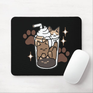 Purr-fect Blend: Coffee Design for Cat & Coffee Mouse Mat