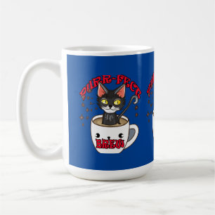 Purr-fect Brew: Witch Kitten Mug