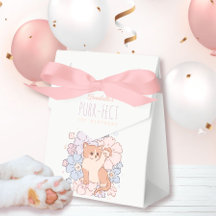 Purr-fect Cute Cats Floral Girl 1st Birthday