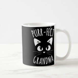 Purr-fect Grandma Fur Mum Cute Cat Lover Animal Gi Coffee Mug