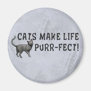 Purr-fect Life Magnet