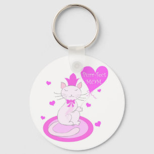 Purr-fect MOM - Keychain