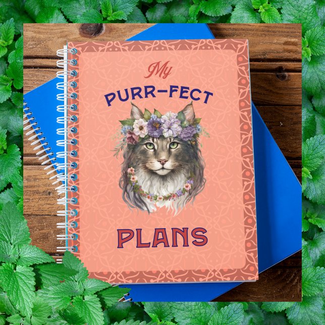Purr-fect plans Maine Coon  Planner (Creator Uploaded)