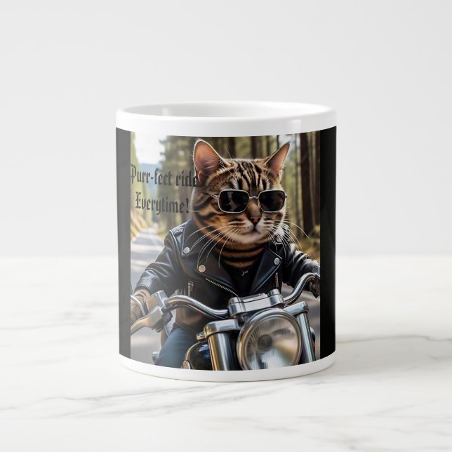 Purr-fect ride, everytime! Speciality Mug (Front)