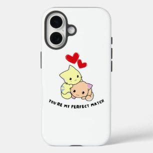 Purr-fect Valentine iPhone 16 Case