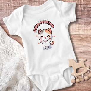 Purr-fection Kawaii Kitty  Baby Bodysuit