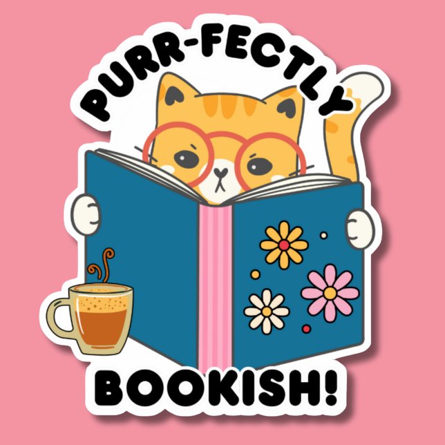 Purr-fectly Bookish Waterproof  (Creator Uploaded)