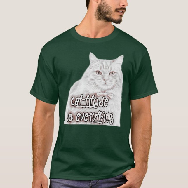 Purr-fectly Confident T-Shirt (Front)