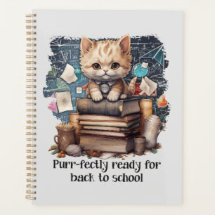Purr-fectly Ready For Back To School Planner