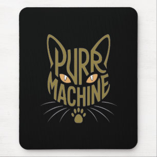 purr machine mouse mat
