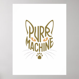 purr machine poster