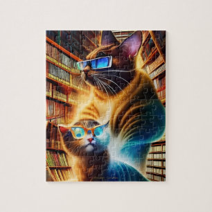 Purr Paws - Quiet Please AI Fantasy Digital Art Jigsaw Puzzle