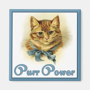 Purr Power Magnet