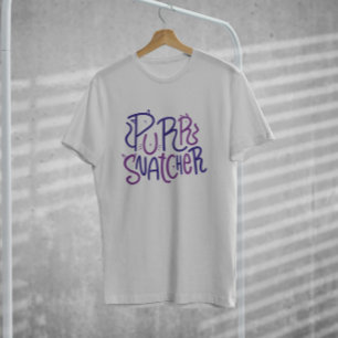 Purr Snatcher Lettering T-Shirt