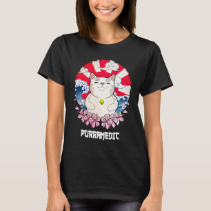 Purramedic Cat Paramedic Kitten EMT Cat Mum 2 T-Shirt