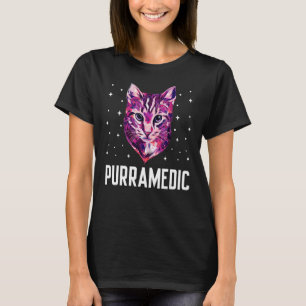 Purramedic Cat Paramedic Kitten EMT Cat Mum 4 T-Shirt