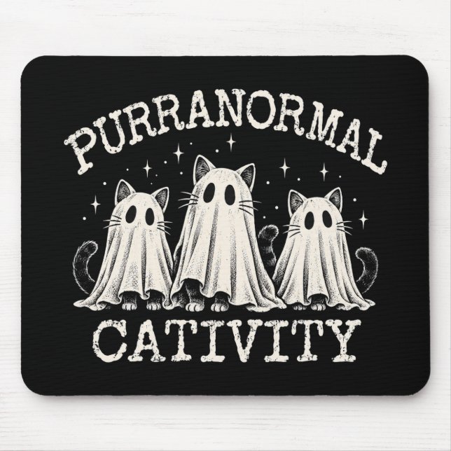 Purranormal Cativity Mouse Mat (Front)