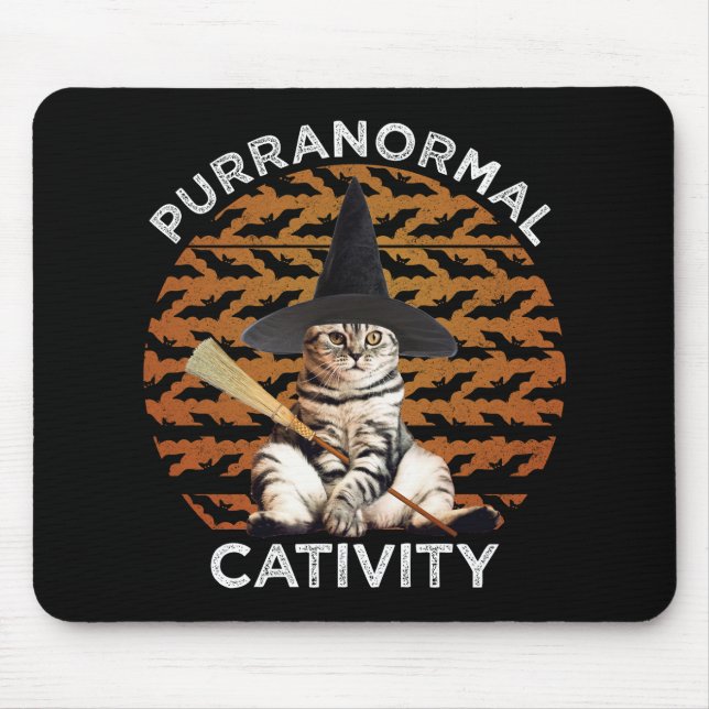 Purranormal Cativity Mouse Mat (Front)