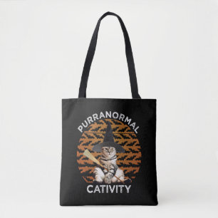 Purranormal Cativity Tote Bag