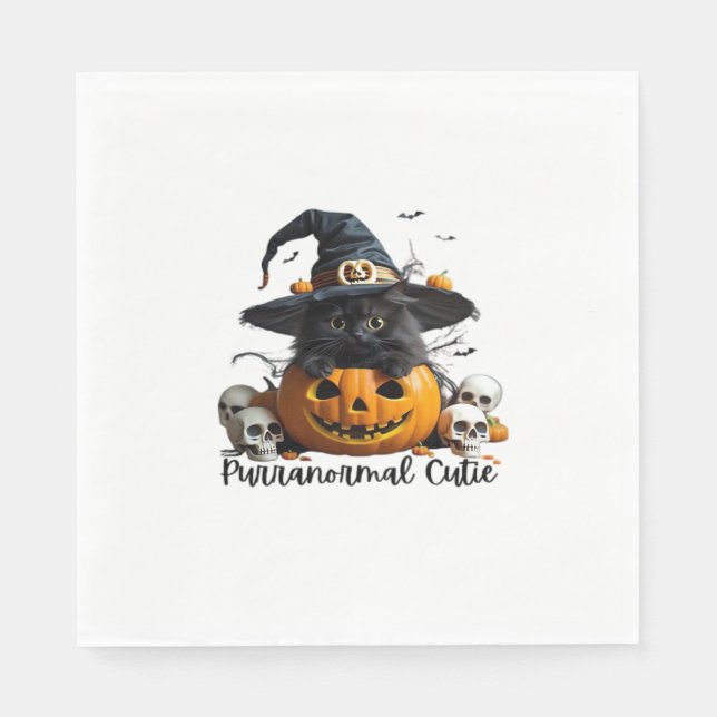 Purranormal Cutie Classic T-Shirt Napkin (Front)