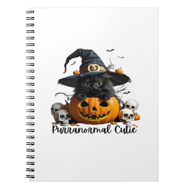 Purranormal Cutie Classic T-Shirt Notebook (Front)