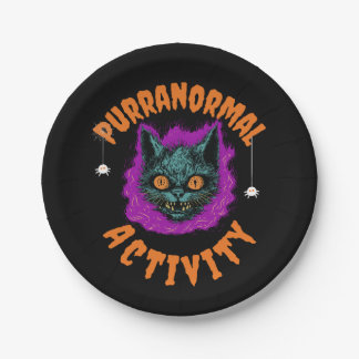 🎃 Purranormal Party! 🕸️ Paper Plate