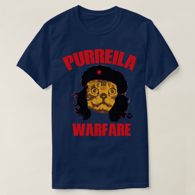 PURREILA WARFARE T-Shirt (Design Front)