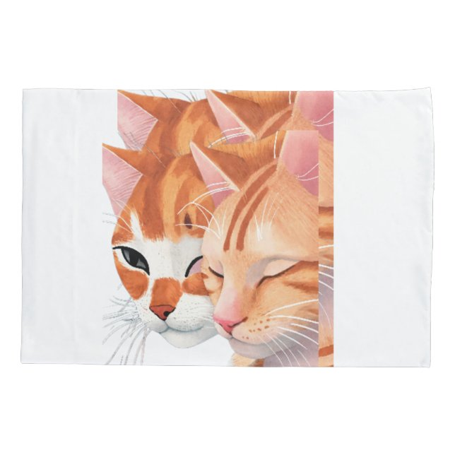  Purrfect Companions Pillowcase (Back)