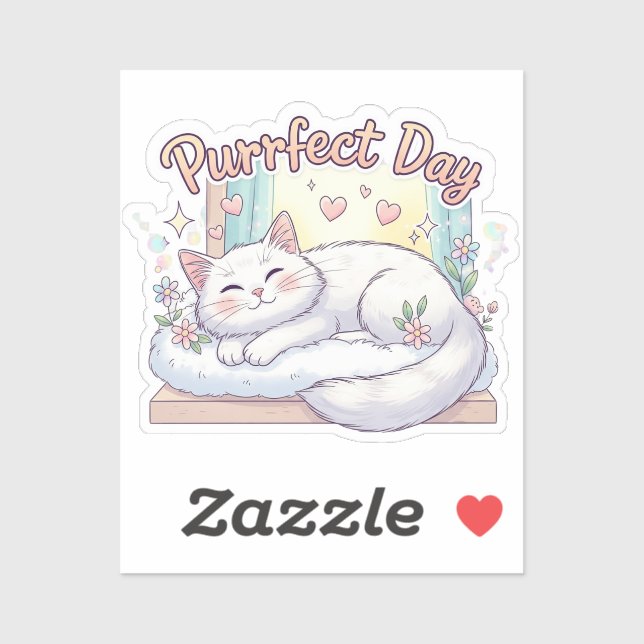Purrfect Day – Cute Relaxing Cat (Sheet)