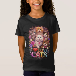 Purrfect Little Hearts T-Shirt