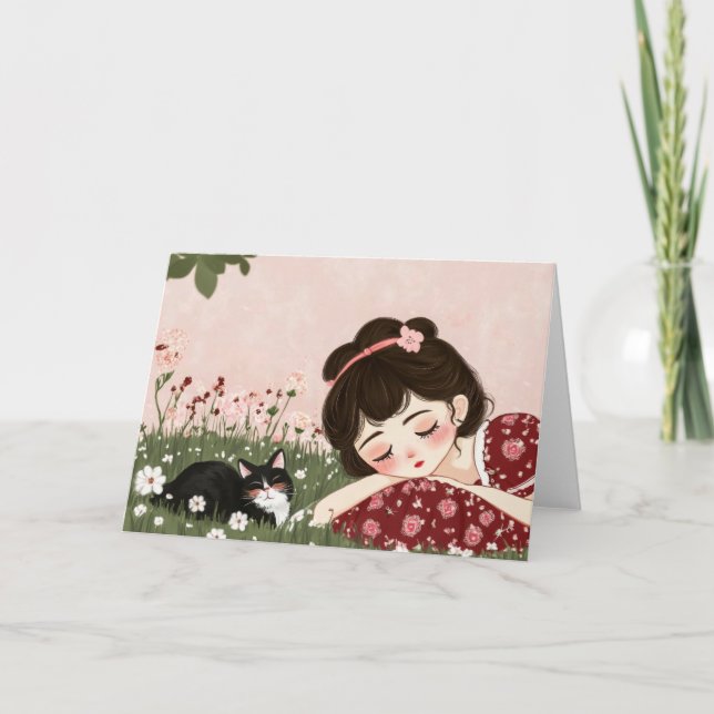 Purrfect Moments Note Card (Front)