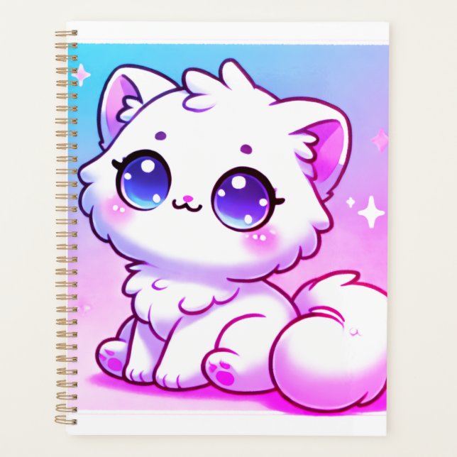 Purrfect Plans Kawaii Planner (Front)