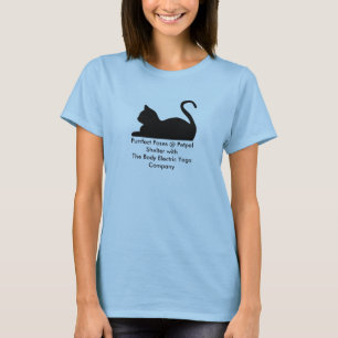 Purrfect Poses Cat Yoga T-Shirt